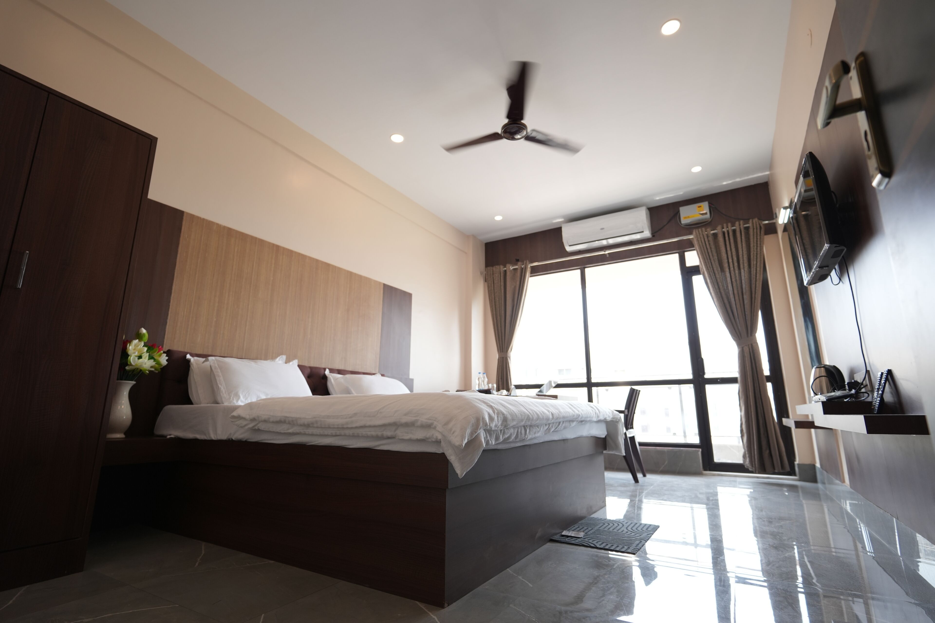 Deluxe-Doppelzimmer, eingeschränkter Meerblick