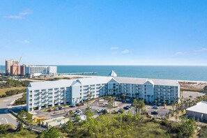 Exterior - Grand Caribbean 111- ground level by pool (Orange Beach)