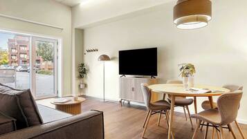 Televisie en een kantoor