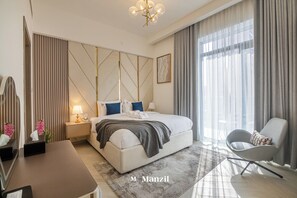 Departamento de lujo, balcón | Cortinas blackout, tabla de planchar con plancha y wifi gratis 