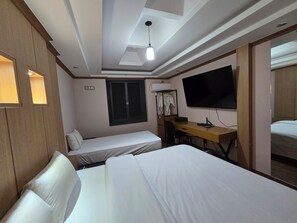 Habitación familiar con 2 camas individuales