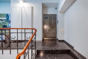 Interior entrance