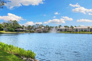 Property grounds - Serene Lakefront Condo with Pool (Naples)