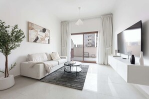 TV - StayShort - JVC Apartment sleeps 4 with Large Balcony! (JVC)