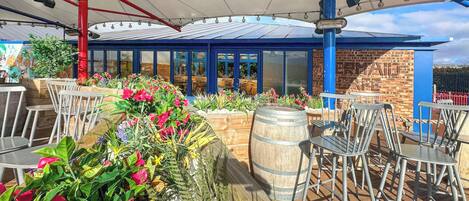 Udendørs spisemuligheder