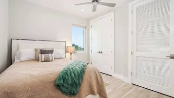 4 bedrooms, iron/ironing board, travel crib, WiFi