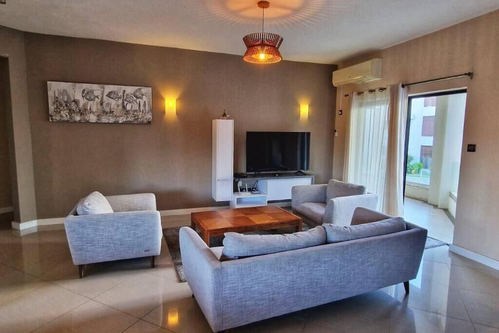 Relaxing Oceanview Apartment With Ac - Mauricio