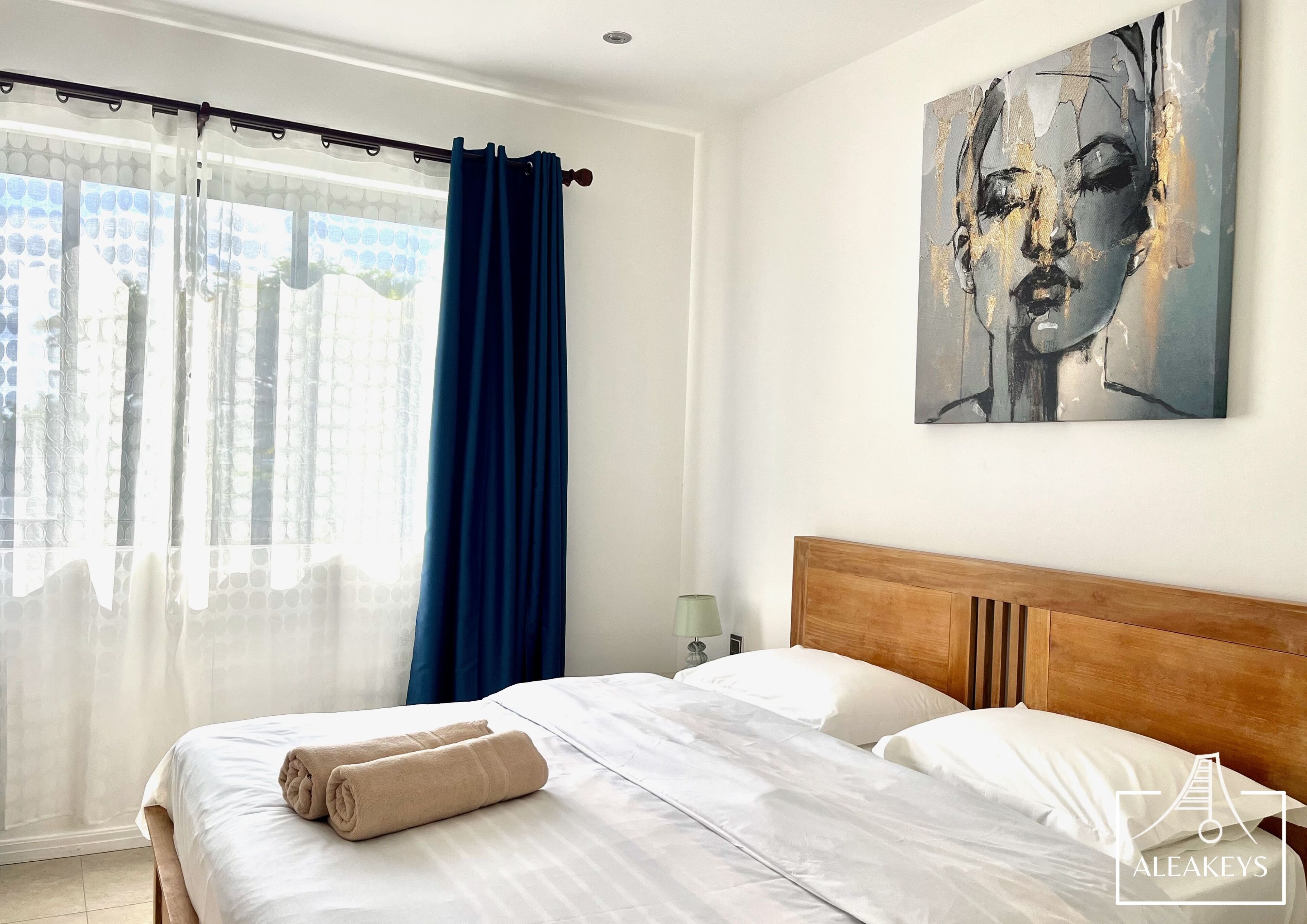 3 bedrooms, iron/ironing board, free WiFi, bed sheets