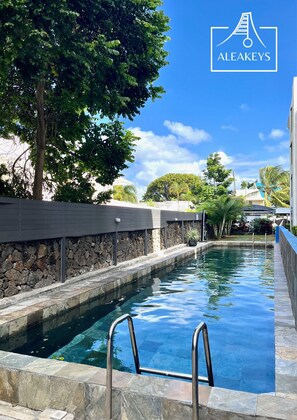 Pool - Sandy Feet – Elegance, air conditioning, 2 minutes from Péreybère Beach (Pereybere)