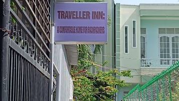 Majoituspaikan julkisivu