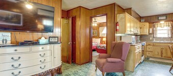 Walk to Greers Ferry Lake! Home w/ Dock Access