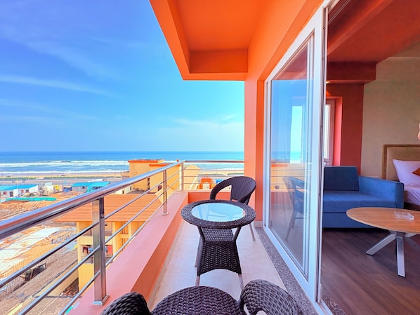 Premium Double Room, Balcony, City View | Balcony view