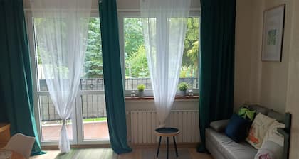 Enchanting 1-bedroom apartment in Rąbień