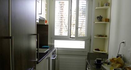 Apartment with artistic flair in Ascona, near Lake Maggiore.