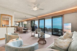 Condo, 2 Bedrooms | Living area | Smart TV - Makena Surf, #f-206 2 Bedroom Condo (Kihei)