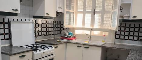 Oven, stovetop, paper towels