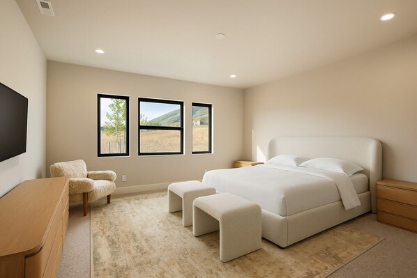 4 bedrooms, iron/ironing board, free WiFi, bed sheets