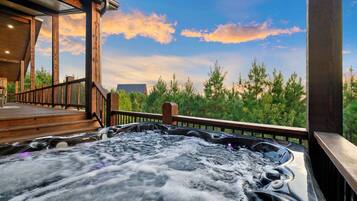 Idromassaggio all'aperto