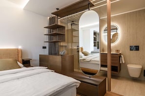 شقة إستديو سوبيريور - منظر للجبل | حمام | تجهيزات دش، مناشف، صابون، ورق حمّام