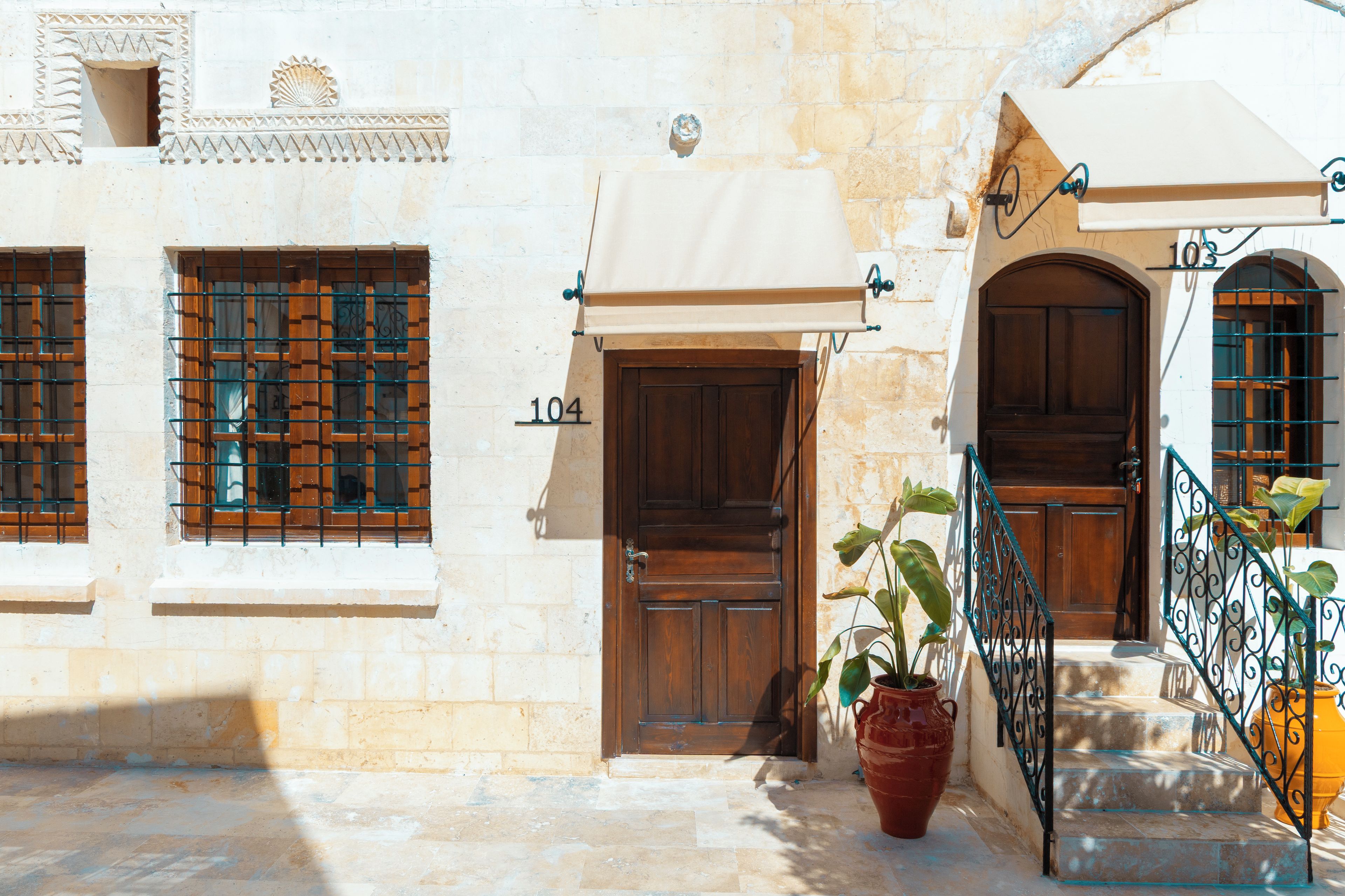 Courtyard view