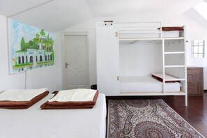 Quadruple Room, City View | Iron/ironing board, free WiFi