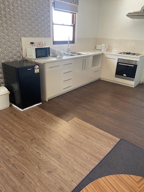 Microwave, oven, stovetop