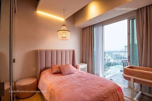 Family Apartment, Balcony, Garden View | Blackout drapes, iron/ironing board, free WiFi