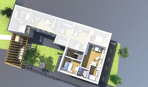 مخطط تصميم الطابق