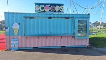 Ferienhaus, 3 Schlafzimmer, Raucher, Terrasse | Unterkunftsgelände