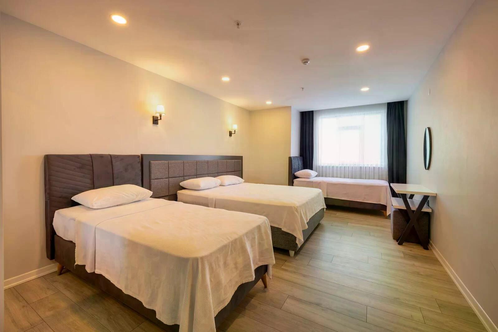 In-room safe, desk, laptop workspace, blackout drapes