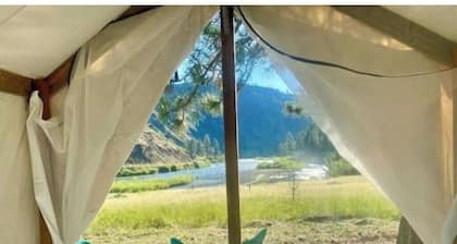 Clark tent & The Ponderosa Tent