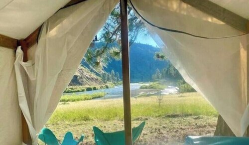 Clark tent & The Ponderosa Tent