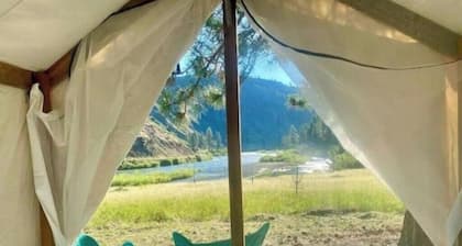 Clark tent & The Ponderosa Tent