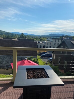 Superior Apartment, Pets allowed, Mountain View | Terrace/patio - Central Lake Placid Mountain Views (Lake Placid)