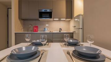 Apartment, 1 Double Bed with Sofa bed, Balcony | Private kitchen