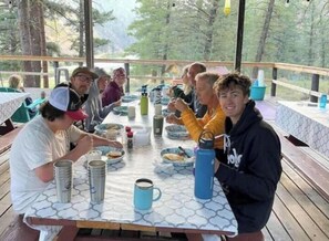 Outdoor dining
