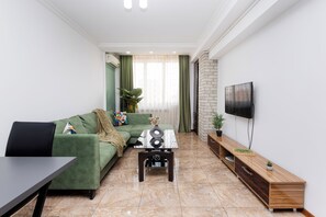 Standard-Apartment, Stadtblick | Wohnbereich