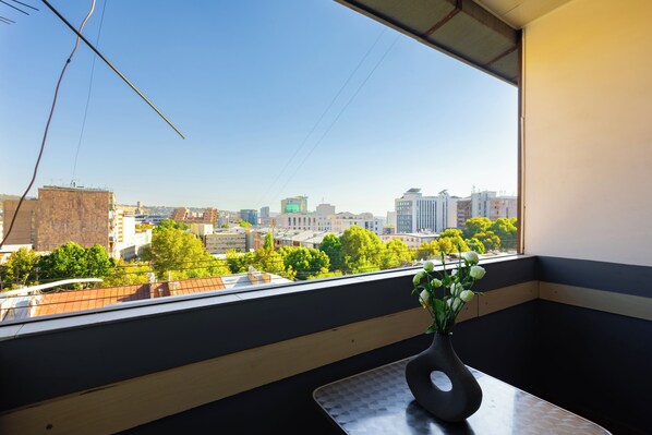 Basic Apartment, Balcony, City View | Balcony
