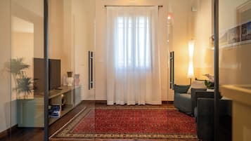 Coin salon dans le hall