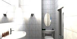 ห้องซูพีเรีย, เครื่องปรับอากาศ, วิวเมือง | ห้องน้ำ | ของใช้ในห้องน้ำฟรี, ไดร์เป่าผม, ผ้าเช็ดตัว, สบู่