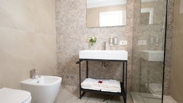 Superior Room, Air conditioning, City View | Bathroom | Shower, rainfall showerhead, free toiletries, hair dryer
