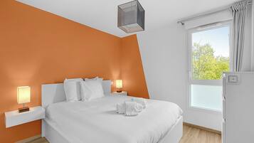 1 soverom, wi-fi og sengetøy