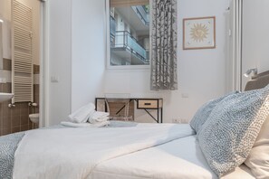 Appartement, patio, vue ville