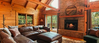 Oasis Glen Cabin | Hocking Hills, Pool, Hot Tub