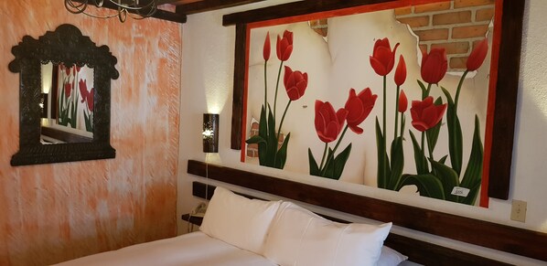 Standard Double Room, Garden View | Iron/ironing board, free WiFi - Posada de las Flores Loreto (Loreto)
