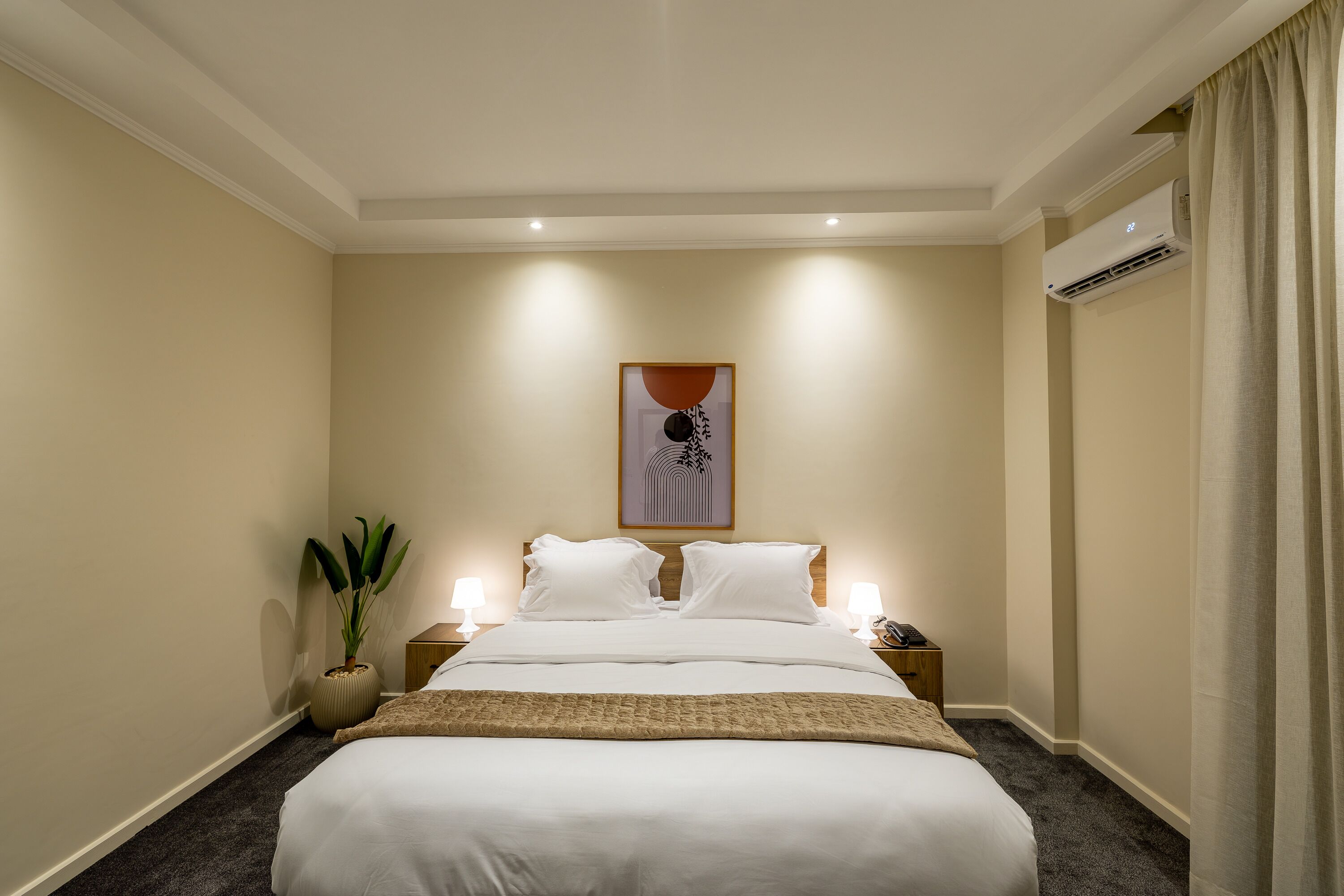 Standard Apartment, Garden View | Blackout drapes, soundproofing, iron/ironing board, free WiFi