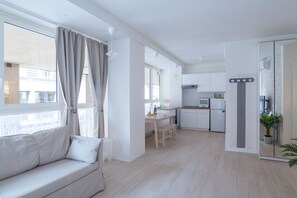 Apartment, City View | Living area | TV - Marconi Apartments (Bologna)