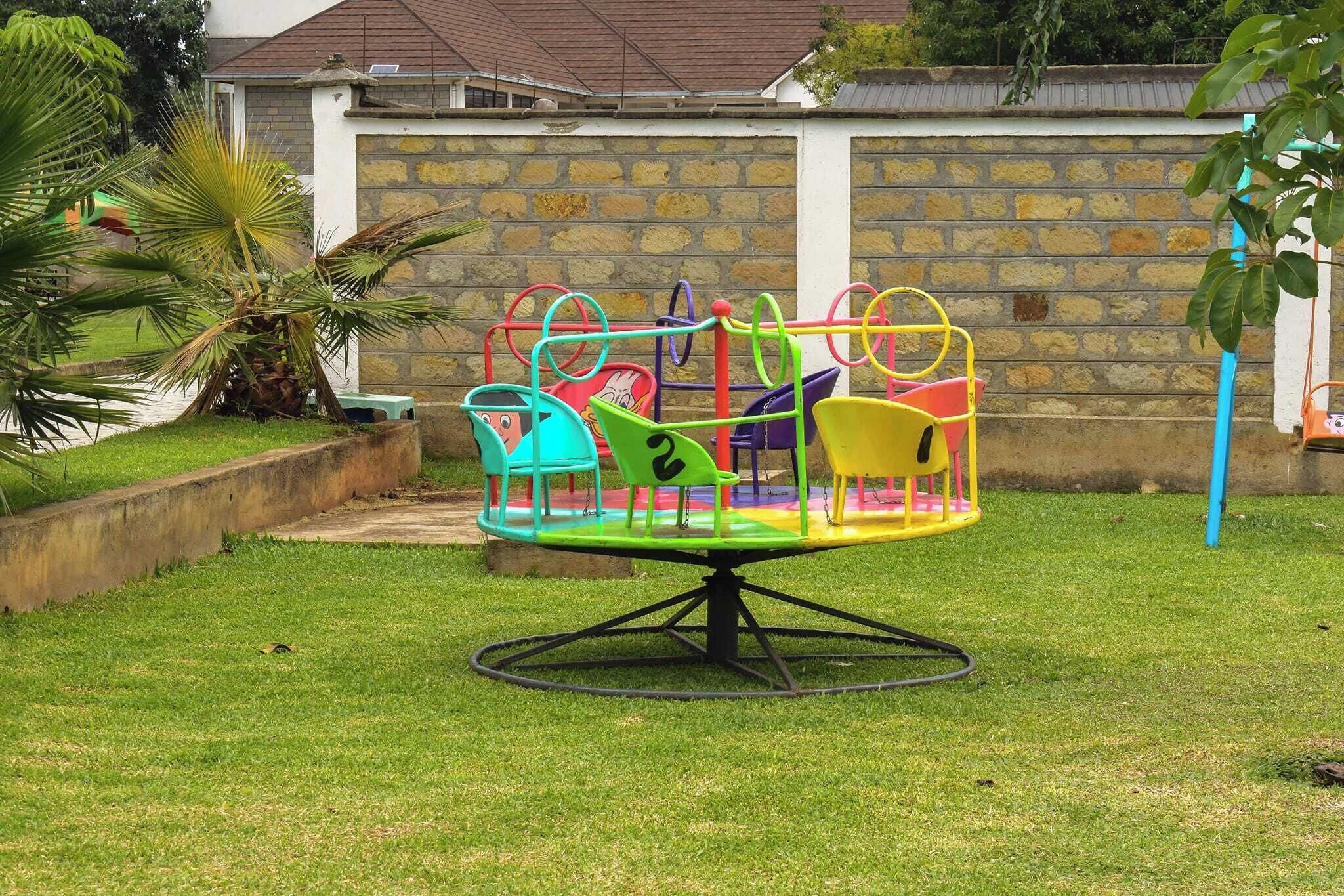 Área de juegos infantiles al aire libre