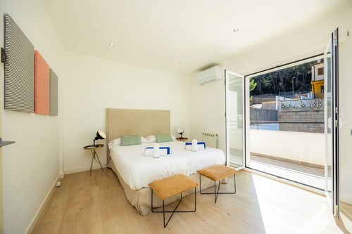 Villa 'Ca Nostra' mit Bergblick, WLAN und Klimaanlage