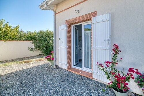 Studio 'Gîte Le Colibri' avec Terrasse Privée, Jardin Privé et Wi-Fi